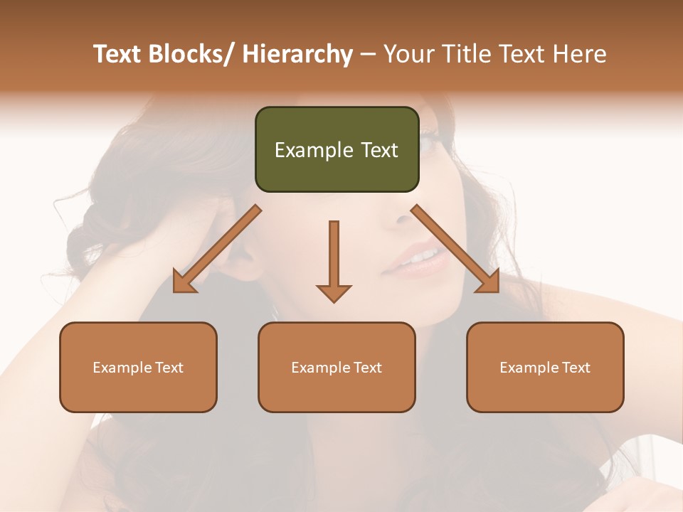 Health Lady Remedial PowerPoint Template
