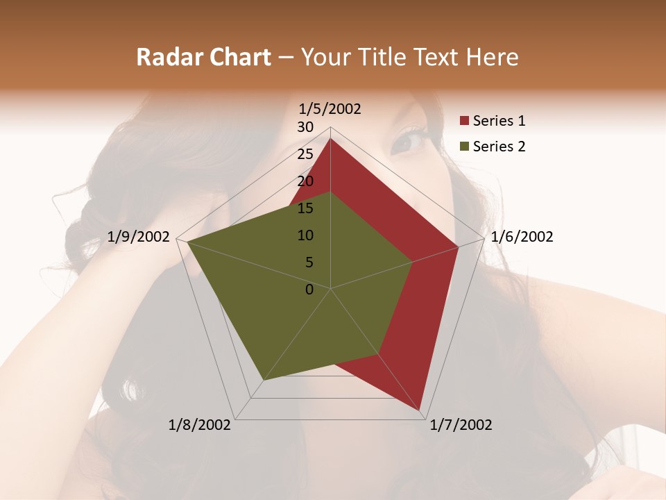 Health Lady Remedial PowerPoint Template