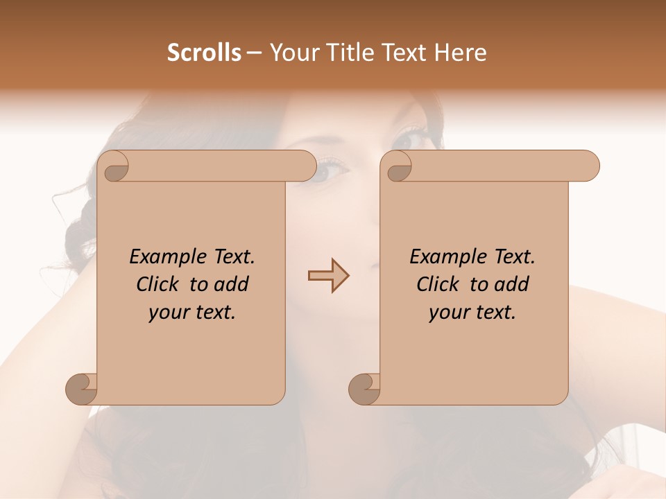 Health Lady Remedial PowerPoint Template