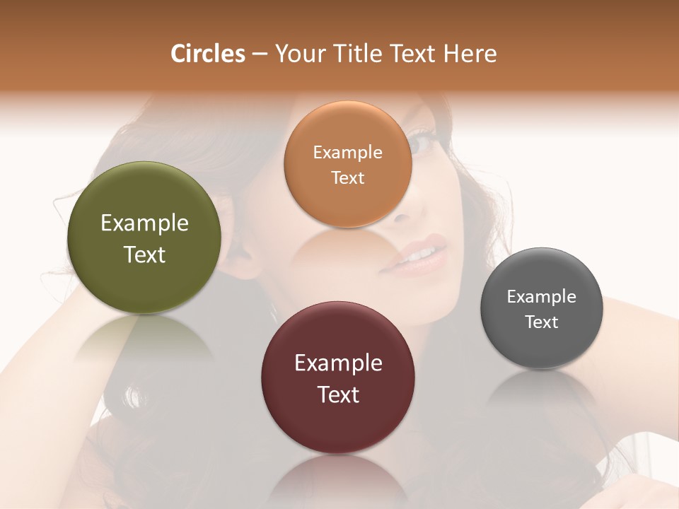 Health Lady Remedial PowerPoint Template