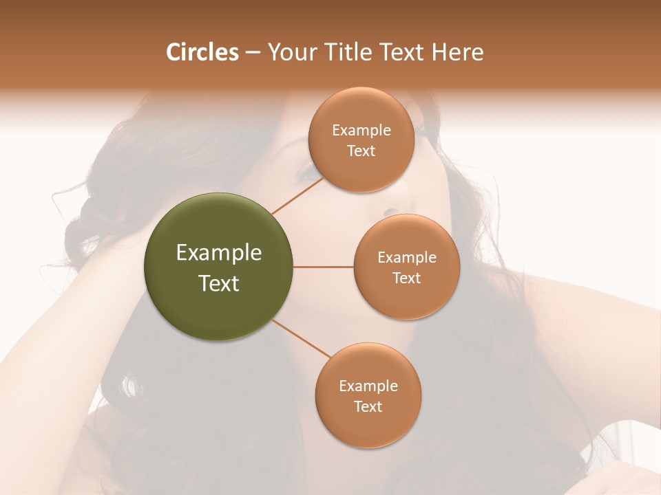 Health Lady Remedial PowerPoint Template