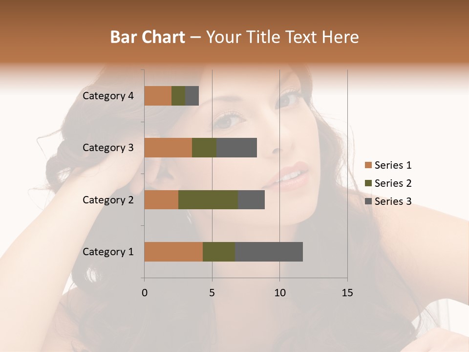 Health Lady Remedial PowerPoint Template