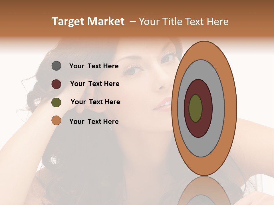 Health Lady Remedial PowerPoint Template