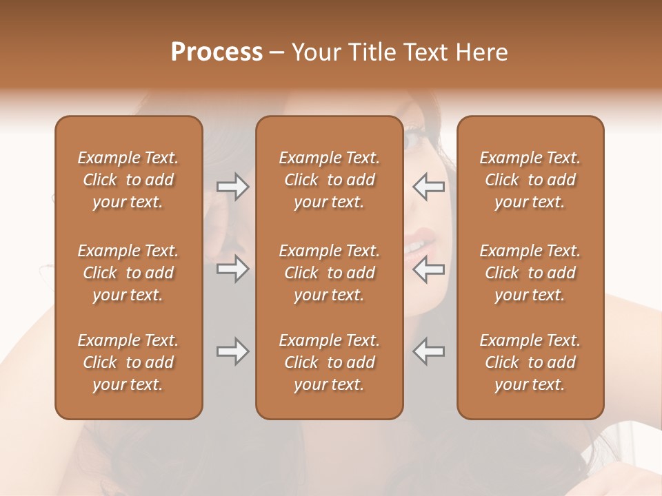 Health Lady Remedial PowerPoint Template