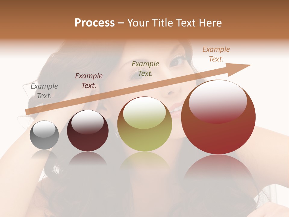 Health Lady Remedial PowerPoint Template