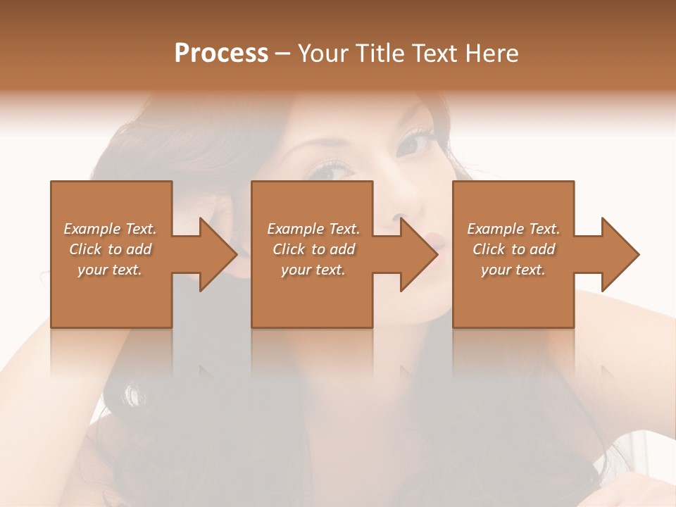 Health Lady Remedial PowerPoint Template