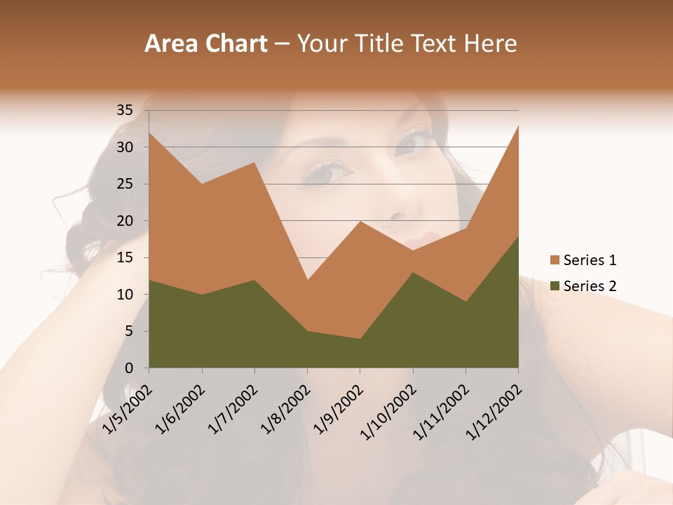 Health Lady Remedial PowerPoint Template
