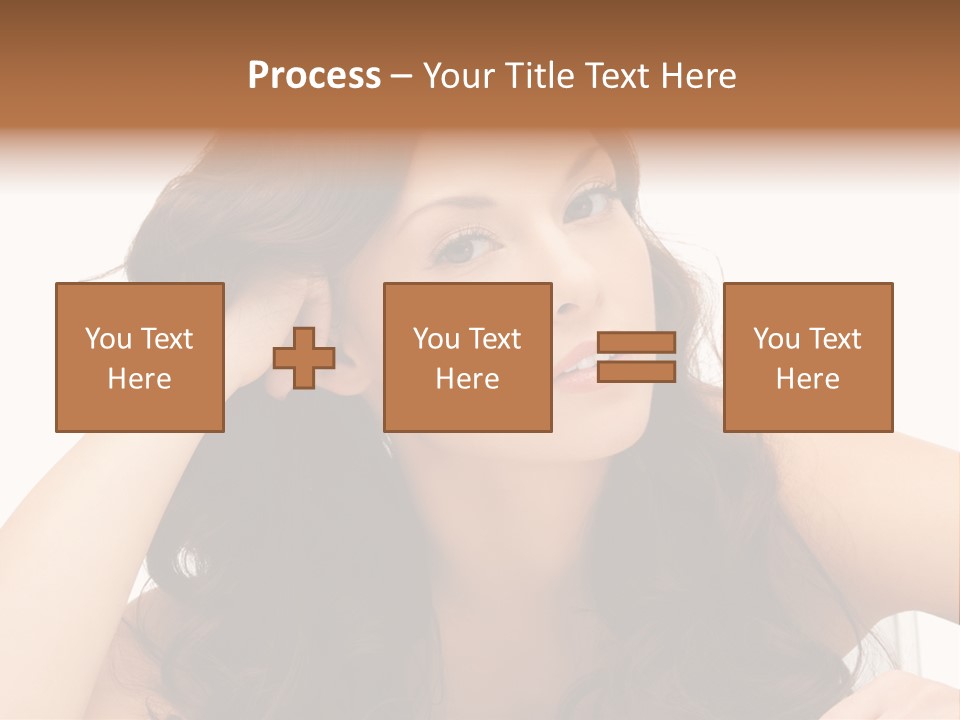 Health Lady Remedial PowerPoint Template