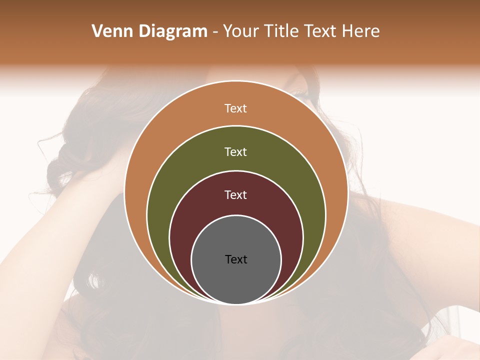 Health Lady Remedial PowerPoint Template