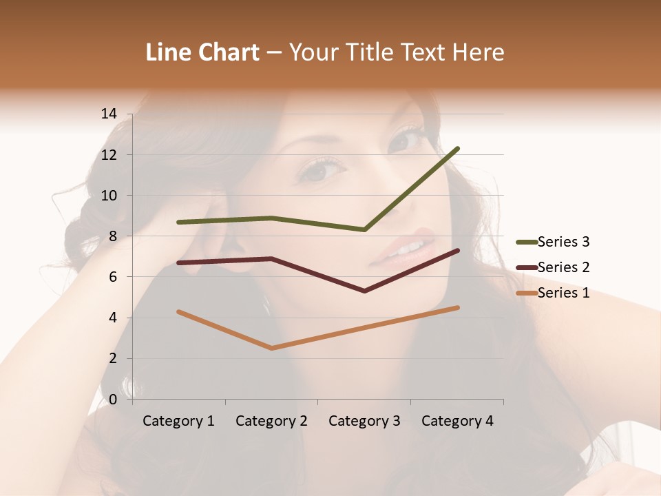 Health Lady Remedial PowerPoint Template