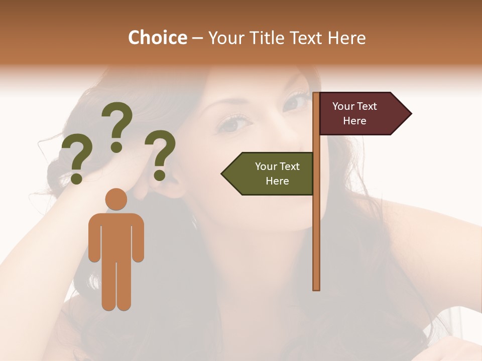 Health Lady Remedial PowerPoint Template