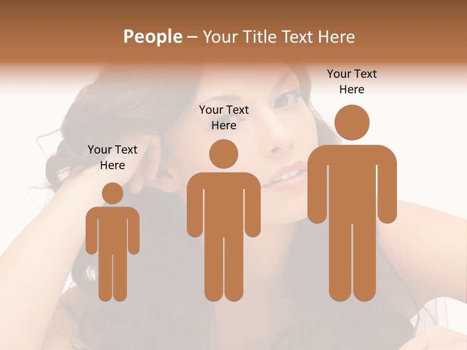 Health Lady Remedial PowerPoint Template