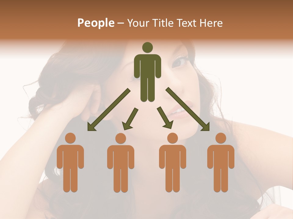 Health Lady Remedial PowerPoint Template