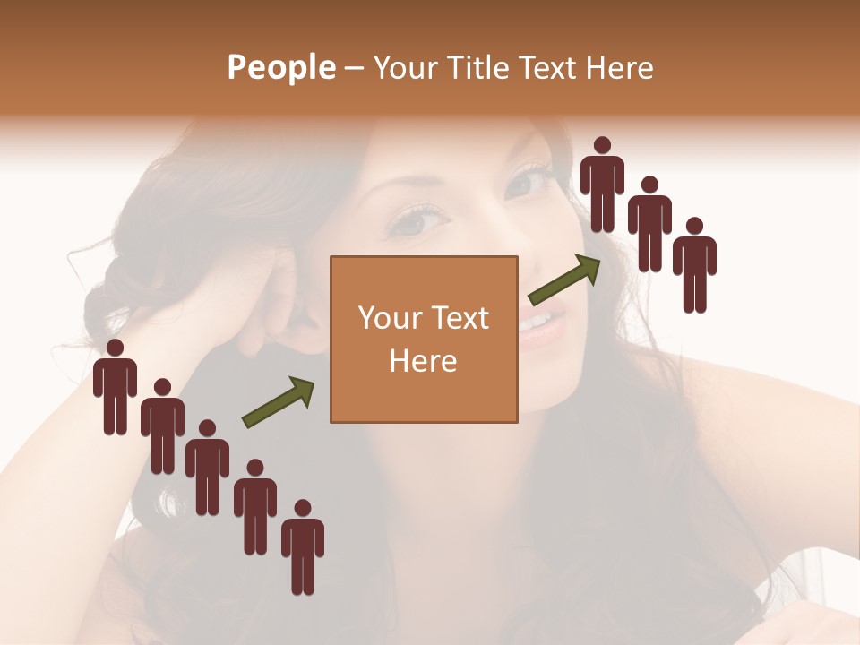 Health Lady Remedial PowerPoint Template