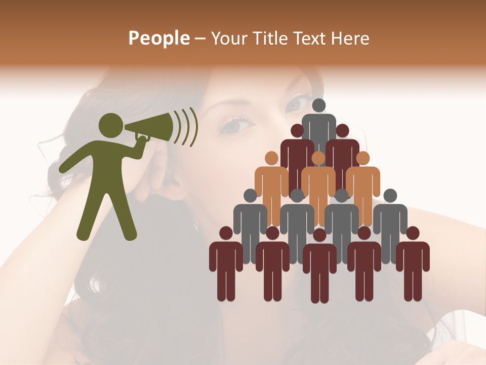 Health Lady Remedial PowerPoint Template