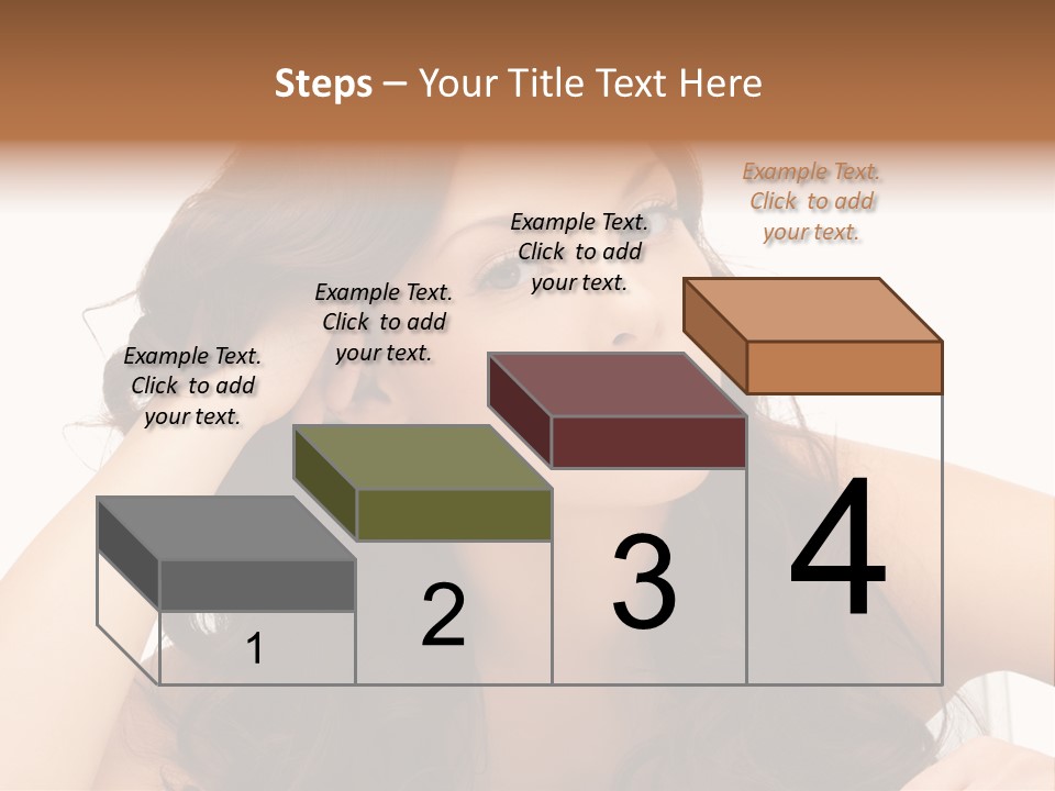 Health Lady Remedial PowerPoint Template