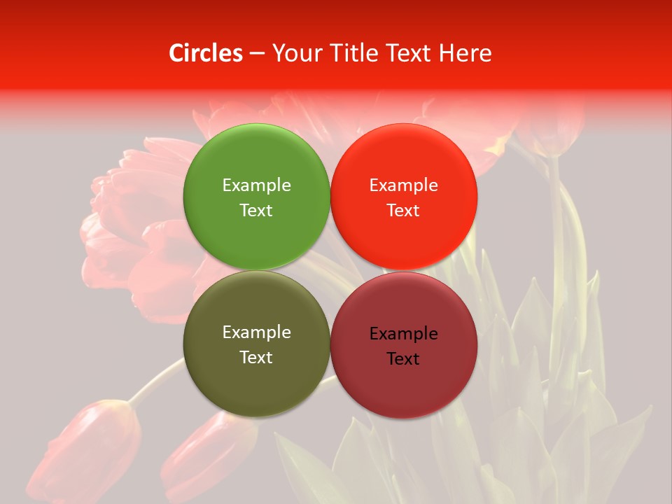 Plant Pot Bouquet PowerPoint Template