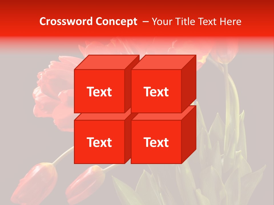 Plant Pot Bouquet PowerPoint Template