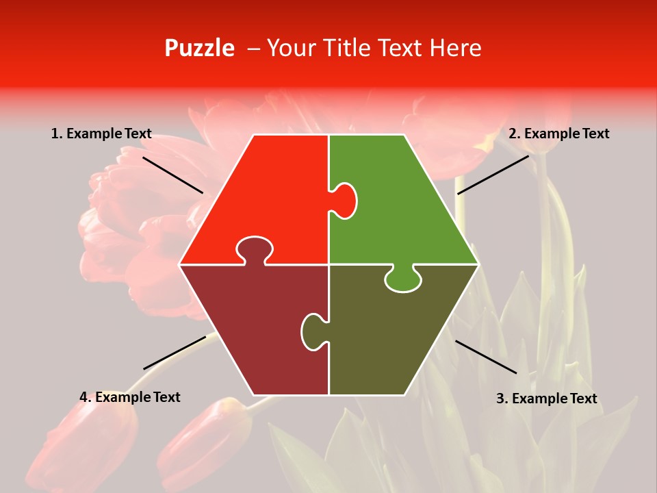 Plant Pot Bouquet PowerPoint Template