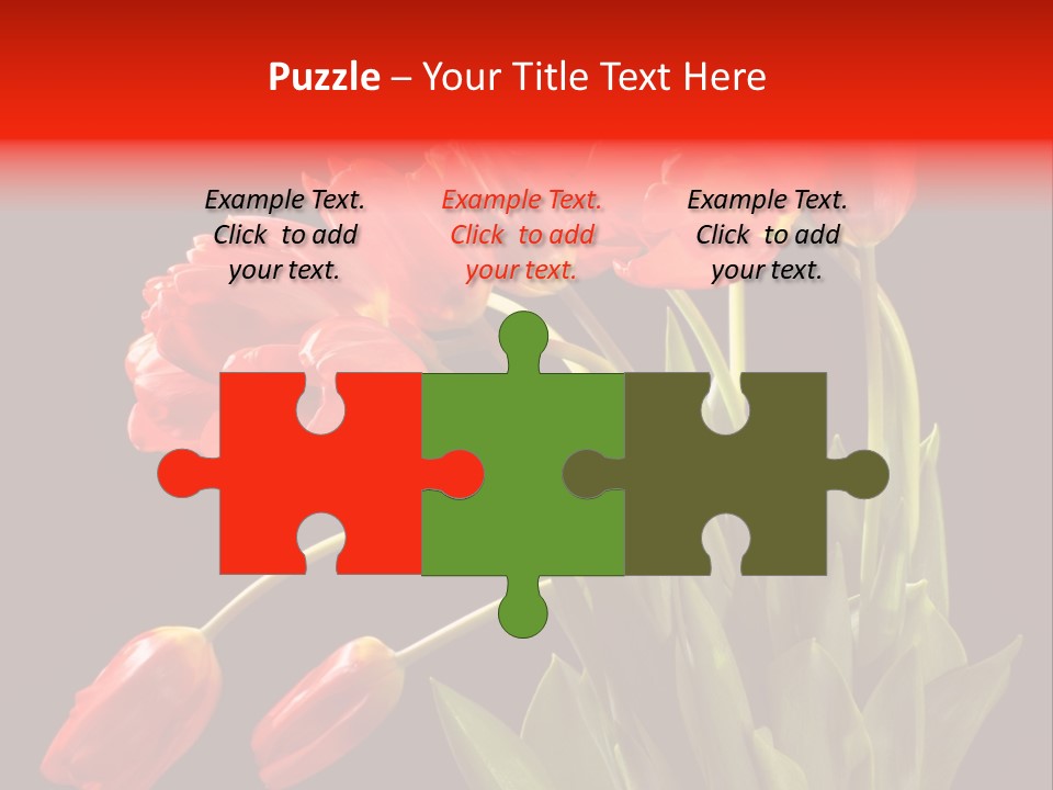 Plant Pot Bouquet PowerPoint Template