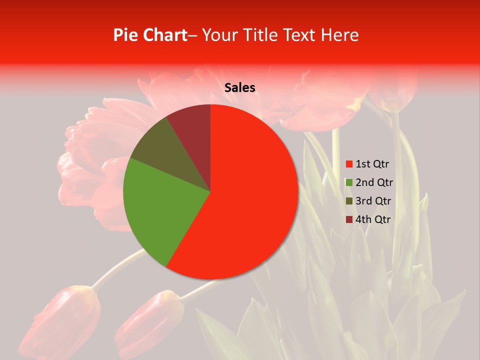 Plant Pot Bouquet PowerPoint Template