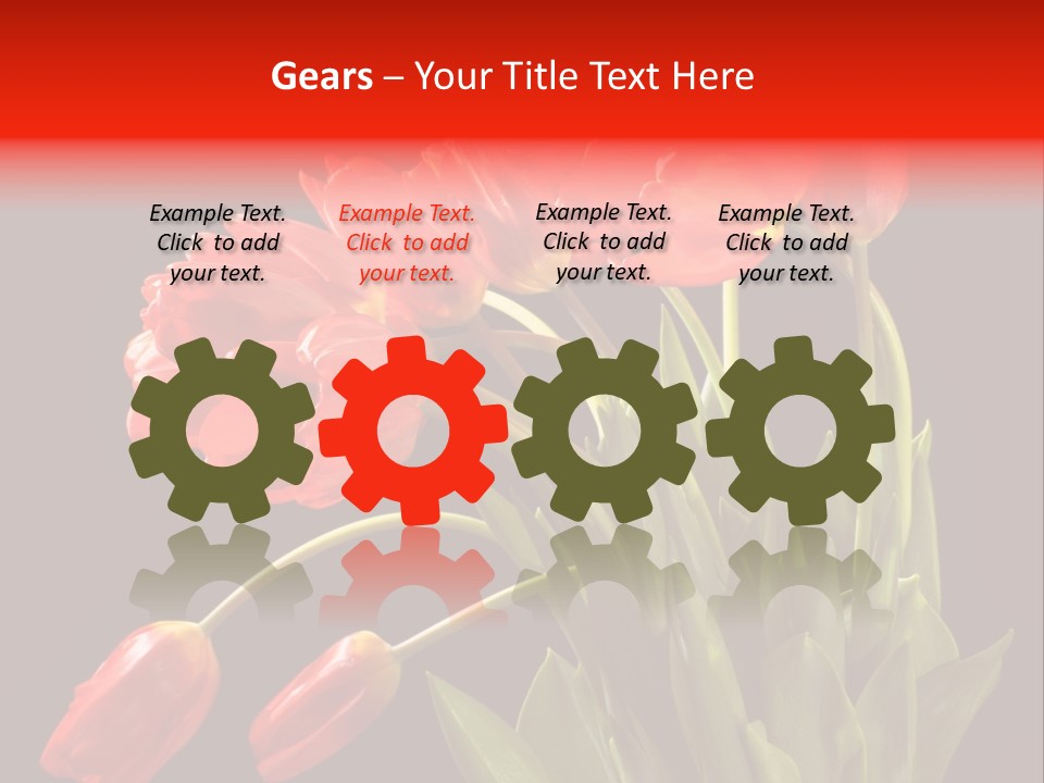 Plant Pot Bouquet PowerPoint Template