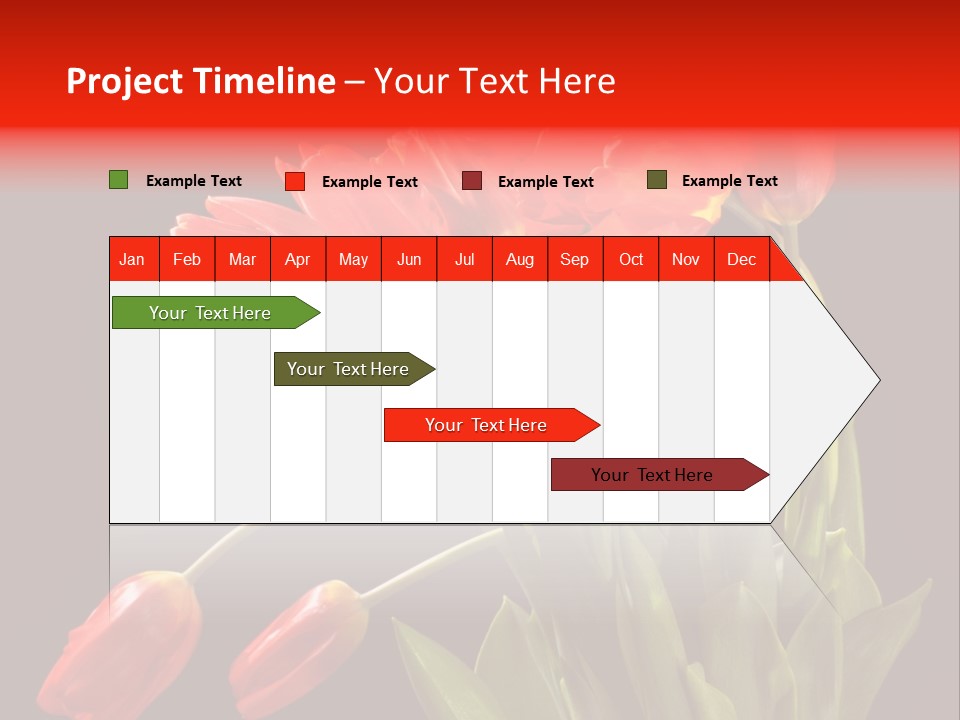 Plant Pot Bouquet PowerPoint Template