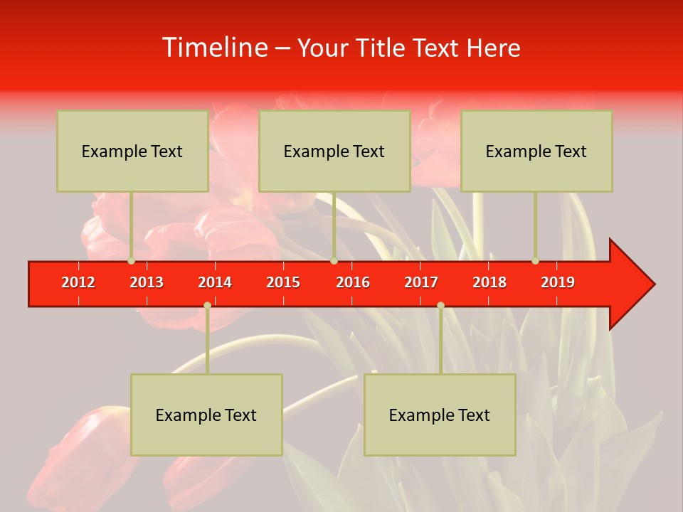 Plant Pot Bouquet PowerPoint Template