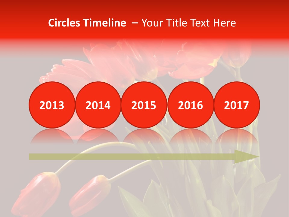 Plant Pot Bouquet PowerPoint Template