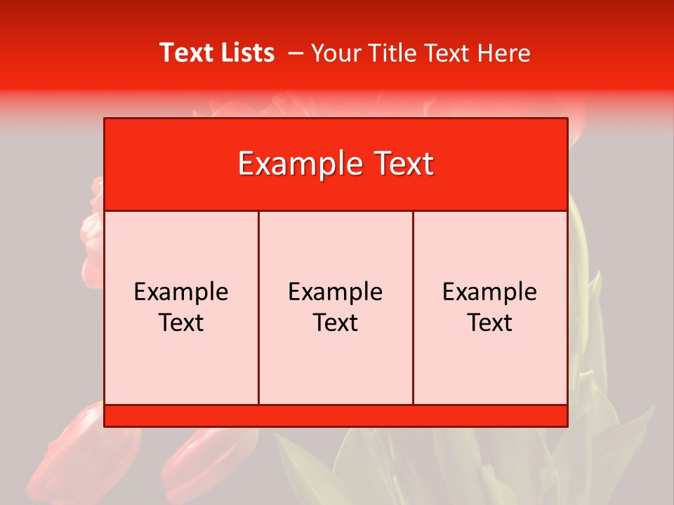 Plant Pot Bouquet PowerPoint Template