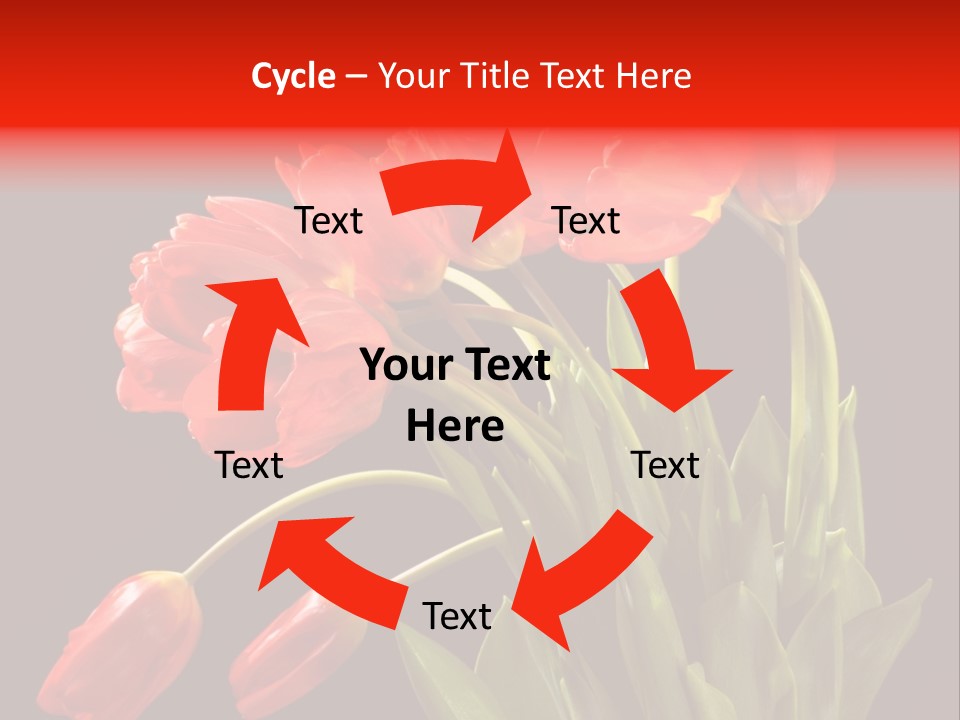 Plant Pot Bouquet PowerPoint Template