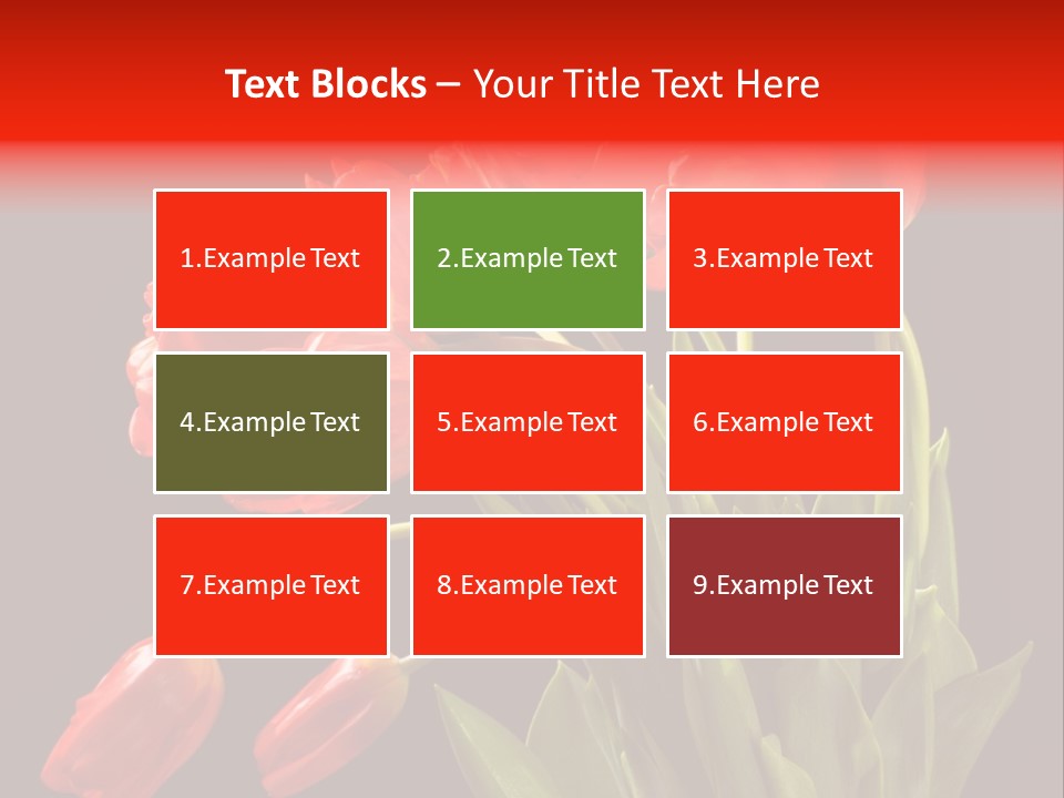 Plant Pot Bouquet PowerPoint Template