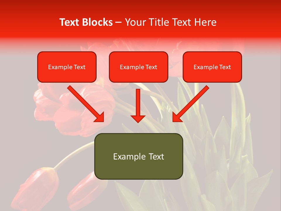 Plant Pot Bouquet PowerPoint Template