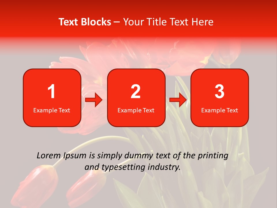 Plant Pot Bouquet PowerPoint Template
