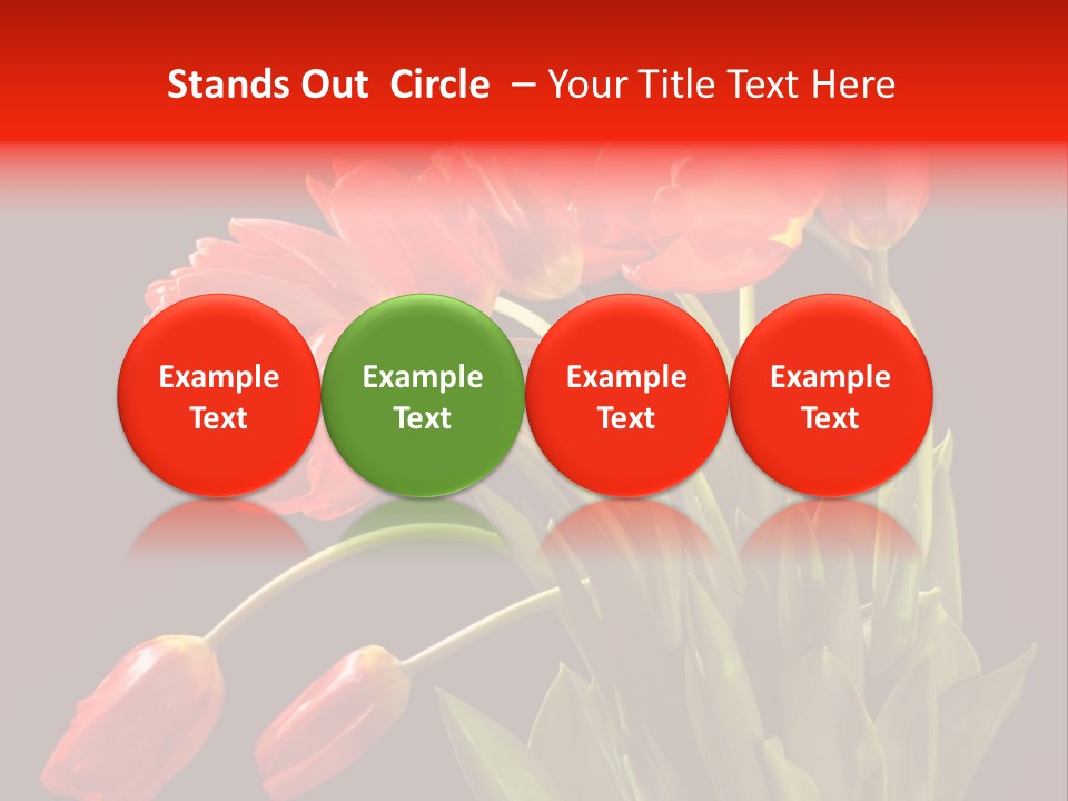 Plant Pot Bouquet PowerPoint Template