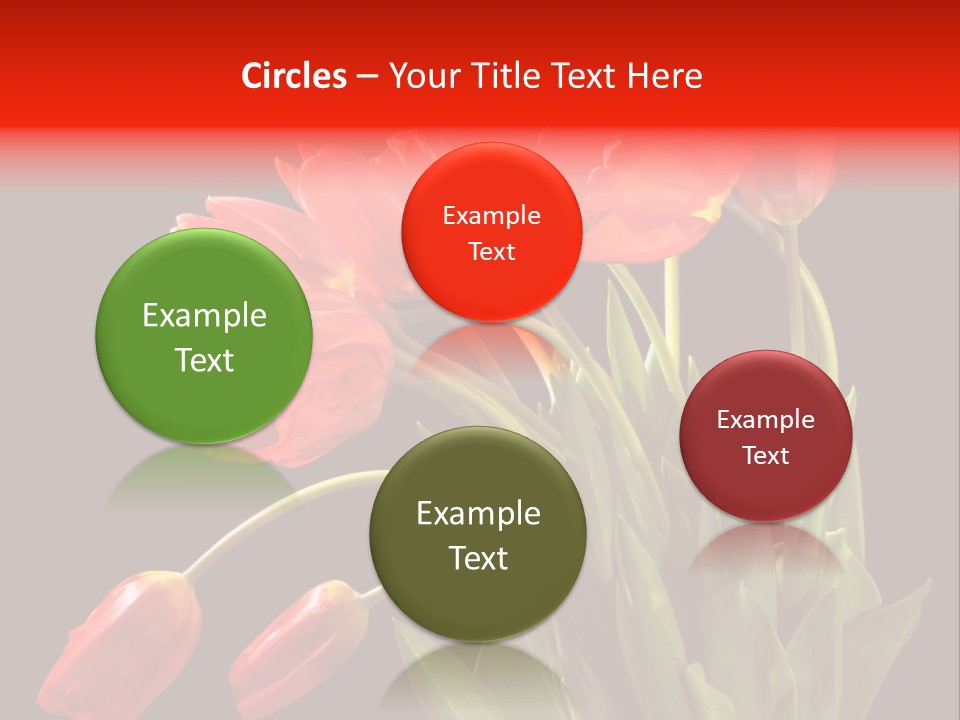 Plant Pot Bouquet PowerPoint Template