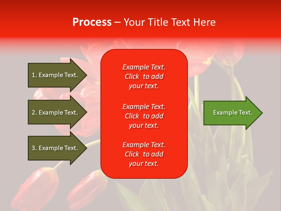 Plant Pot Bouquet PowerPoint Template