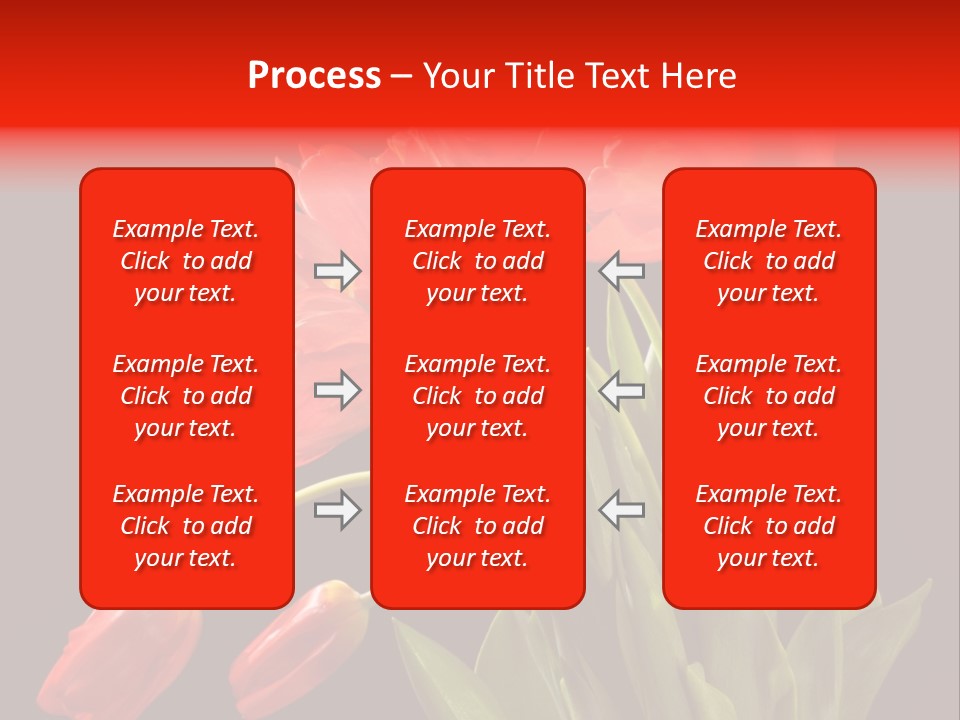 Plant Pot Bouquet PowerPoint Template