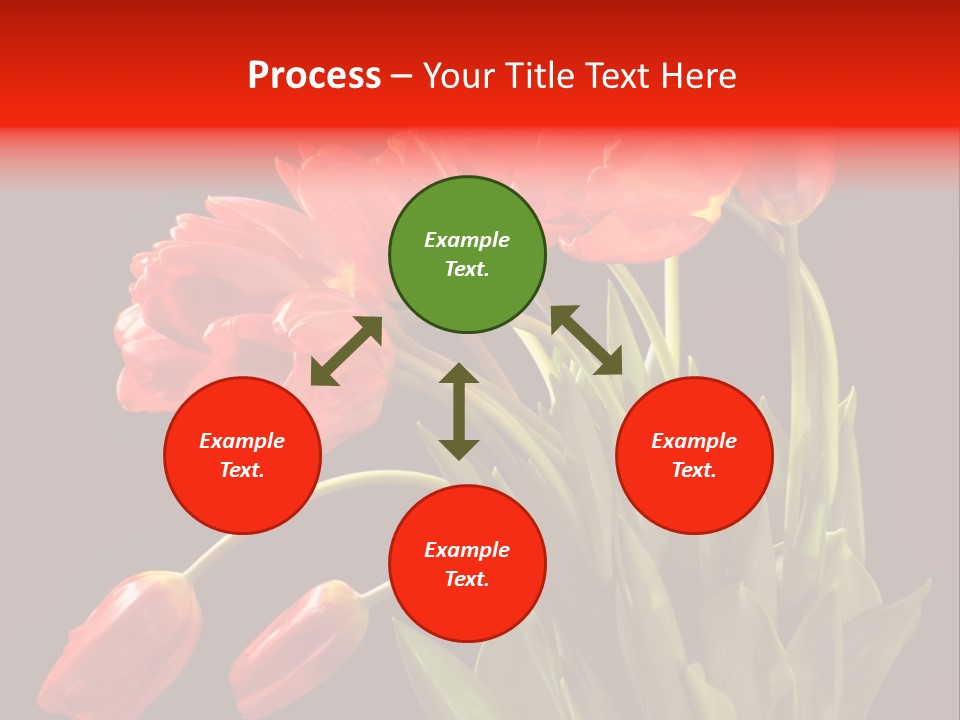 Plant Pot Bouquet PowerPoint Template