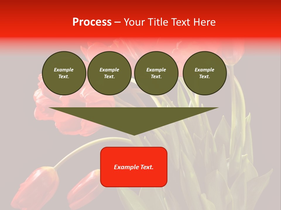 Plant Pot Bouquet PowerPoint Template