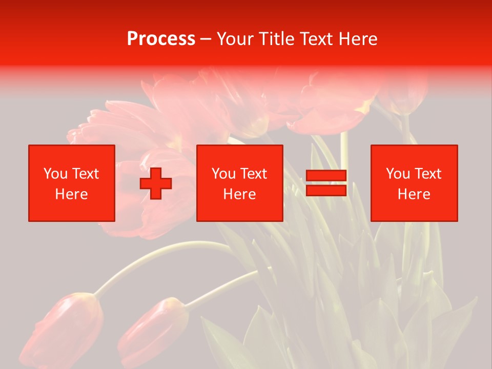 Plant Pot Bouquet PowerPoint Template