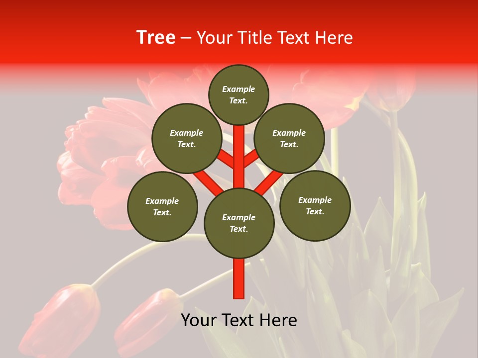 Plant Pot Bouquet PowerPoint Template