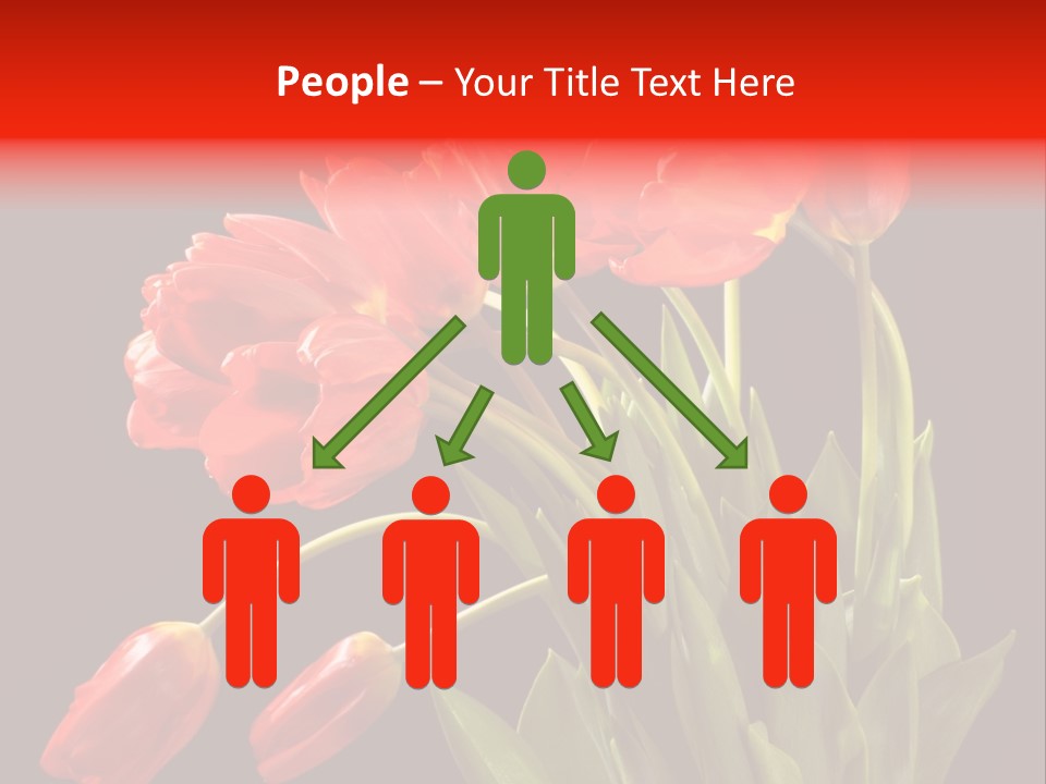 Plant Pot Bouquet PowerPoint Template