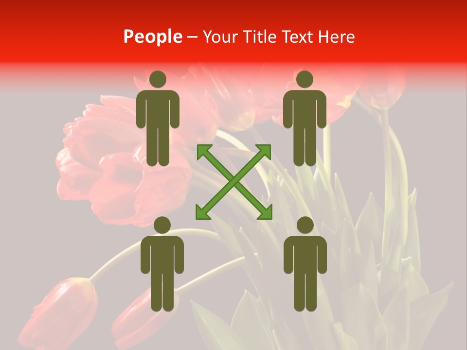 Plant Pot Bouquet PowerPoint Template