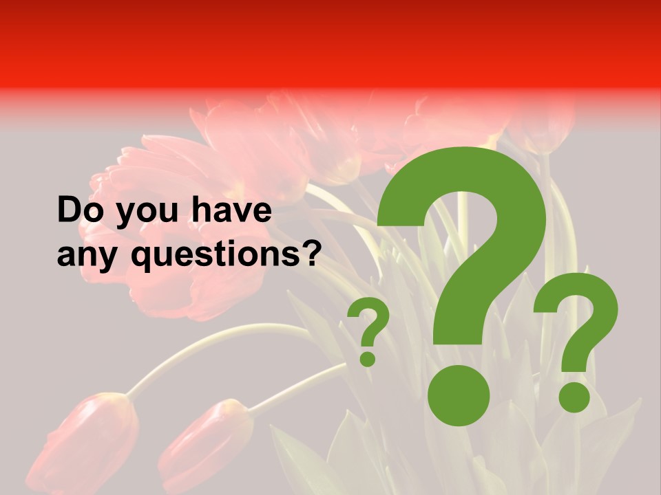 Plant Pot Bouquet PowerPoint Template