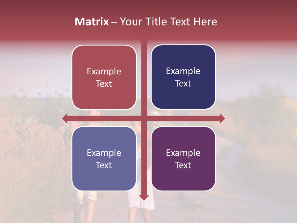 Child Poppy Love PowerPoint Template