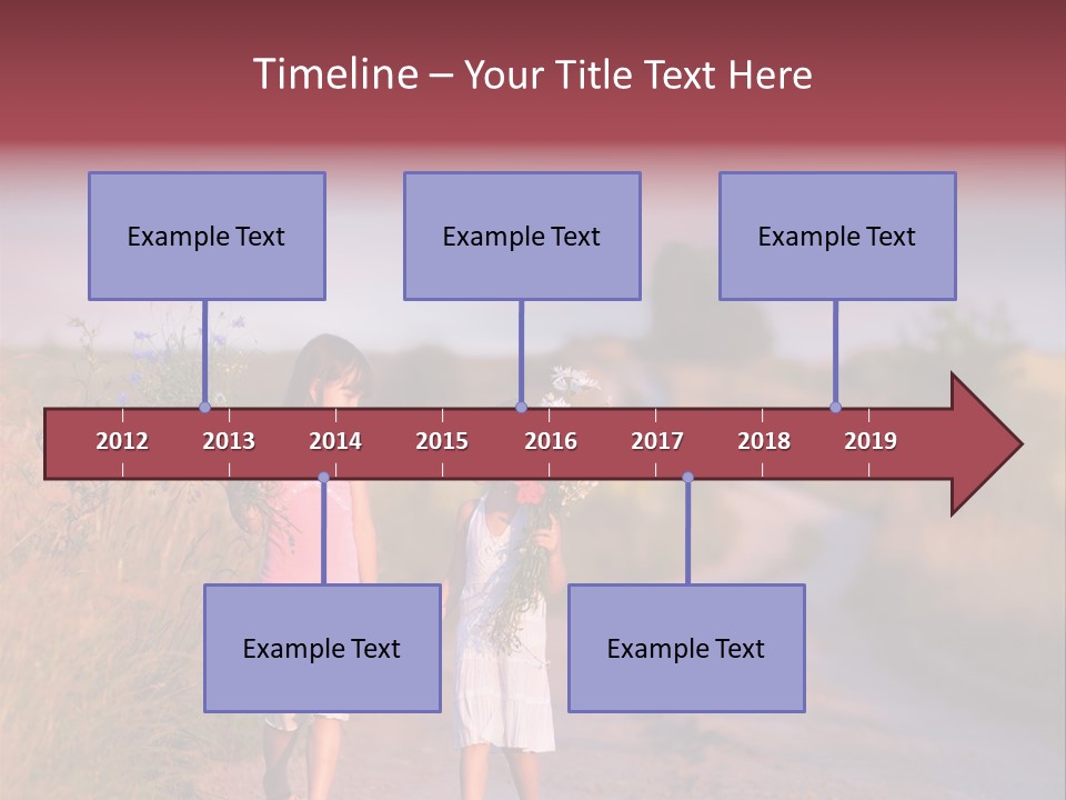 Child Poppy Love PowerPoint Template