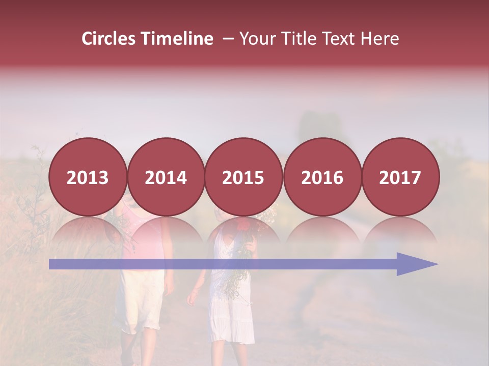 Child Poppy Love PowerPoint Template