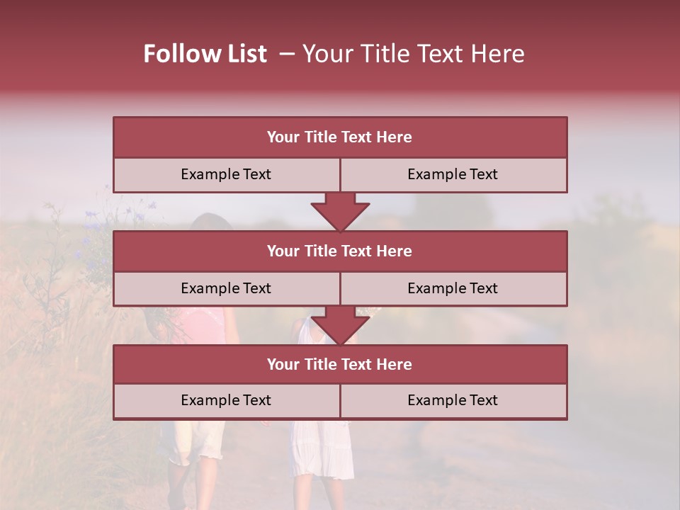 Child Poppy Love PowerPoint Template