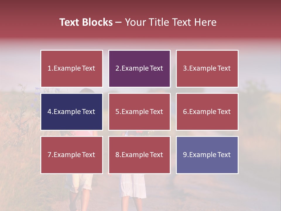 Child Poppy Love PowerPoint Template